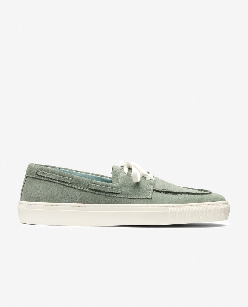 Sneaker Suede pistachio