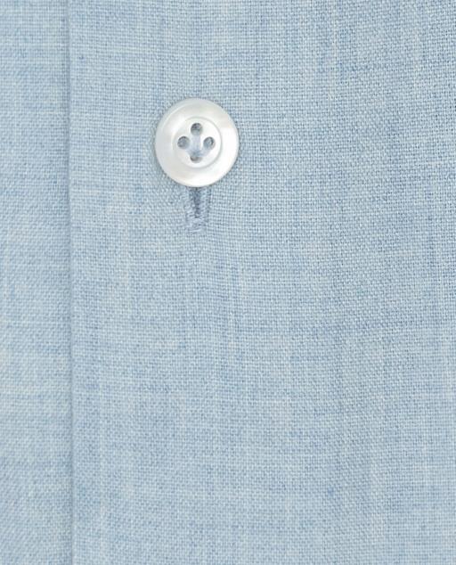 Canclini Light Blue Organic Cotton Flannel Plain Weave