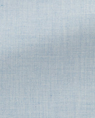 Canclini Light Blue Organic Cotton Flannel Plain Weave
