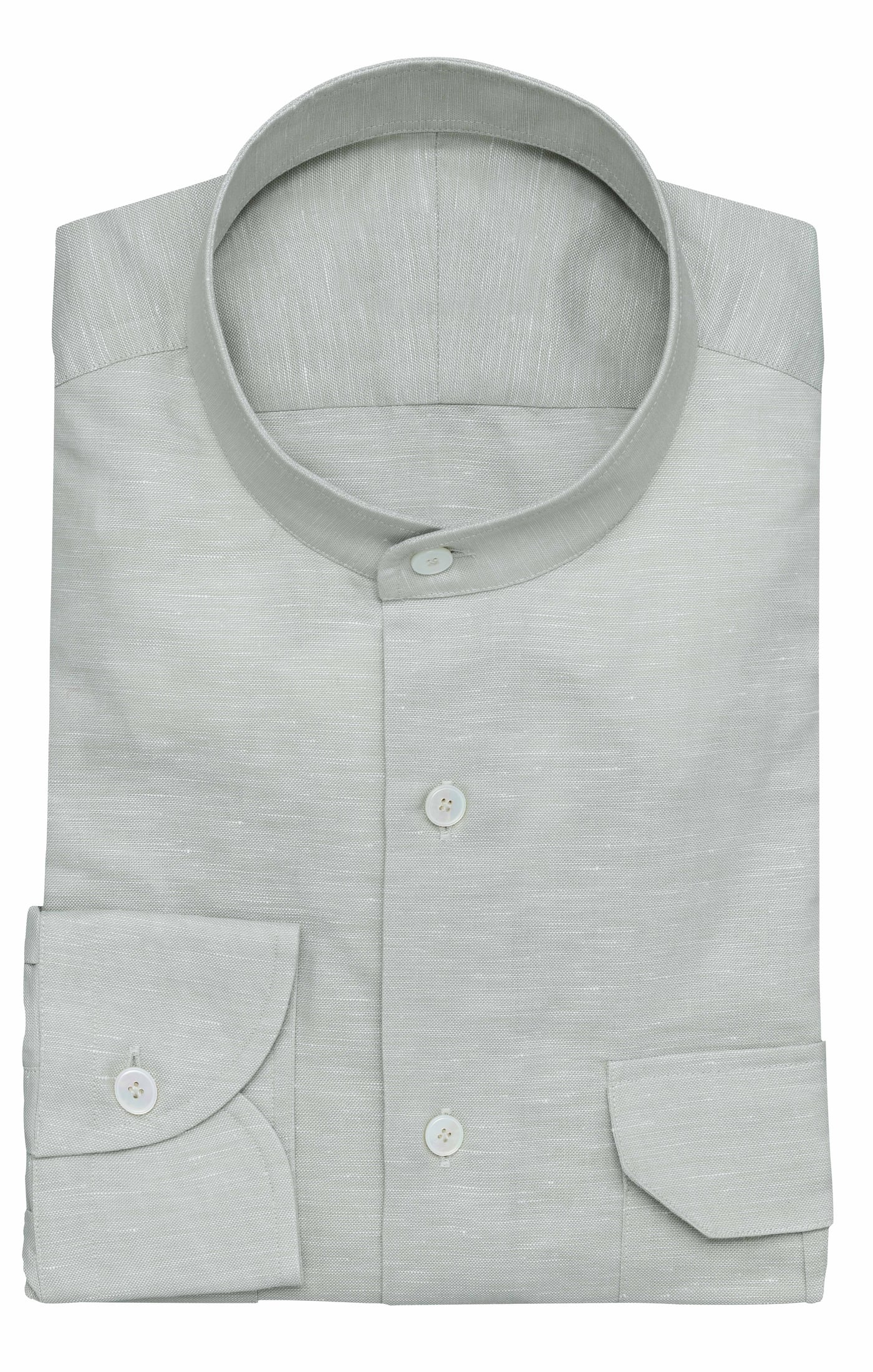 Somelos Sage Cotton & Linen Chambray