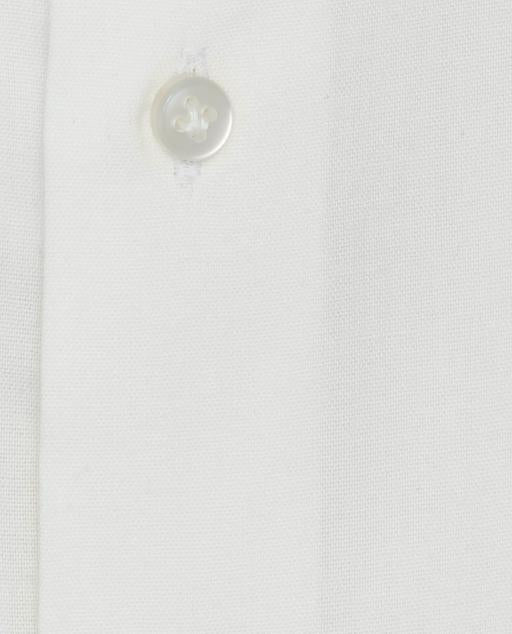 Canclini White Organic Cotton Flannel Plain Weave