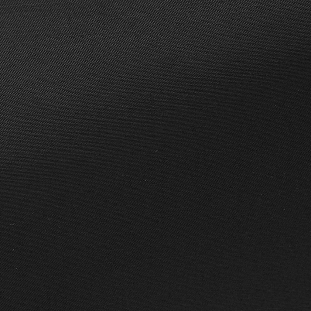 Olmetex Black Coated Cotton Blend Twill Unconstructed Windbreaker