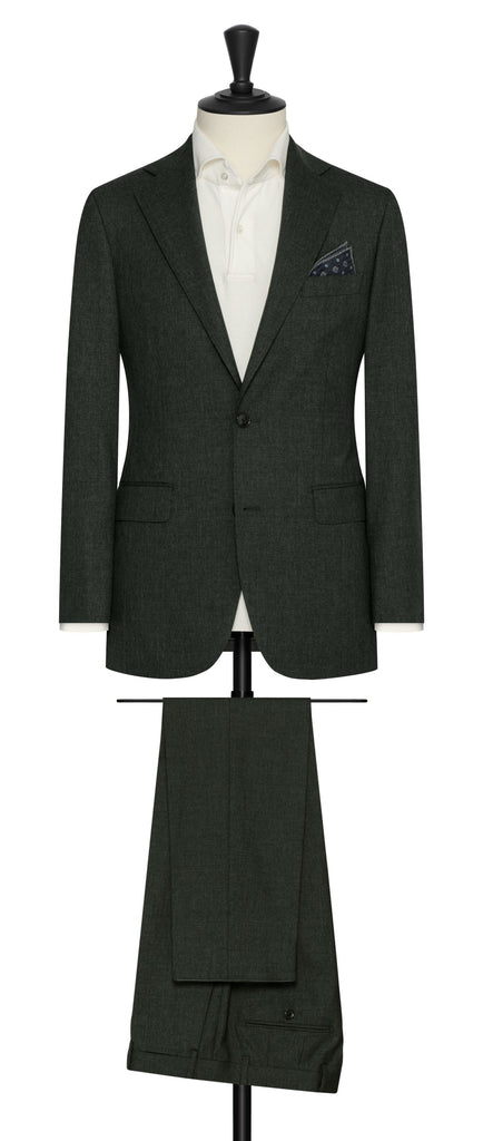 Reda Clear Cut Forest Green Wool