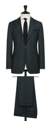 Loro Piana bottle green stretch wool with micro structure Inspiration
