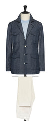 Albizzate denim blue cotton hemp lyocell Inspiration