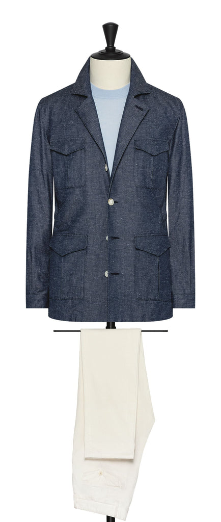 Possen Collection denim blue cotton hemp lyocell Inspiration