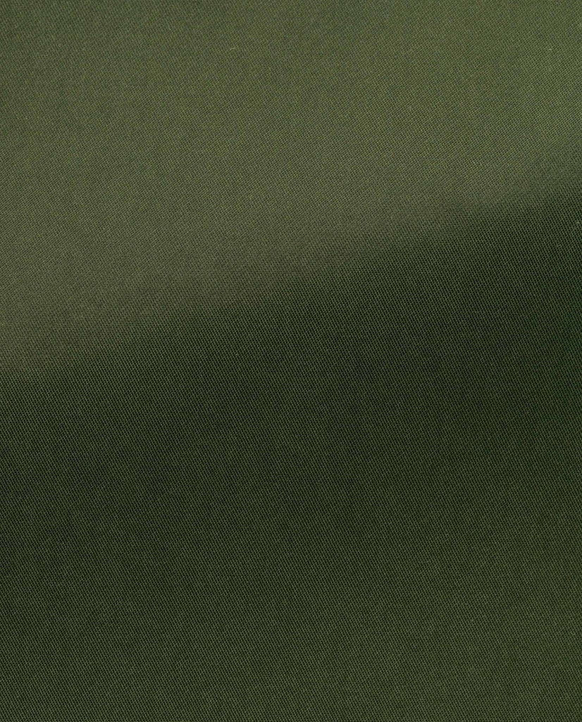 DeBall Belseta Olive Green Peached Water Repellent Technical Lightweight Fabric