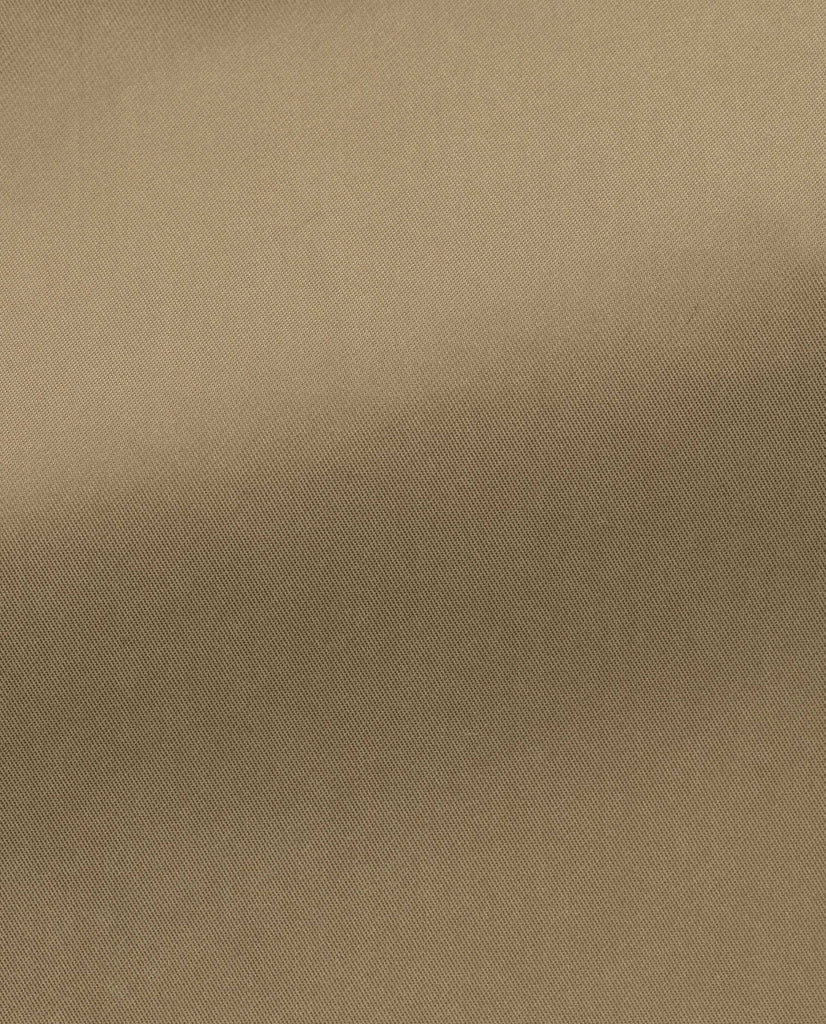 DeBall Belseta Khaki Peached Water Repellent Technical Lightweight Fabric