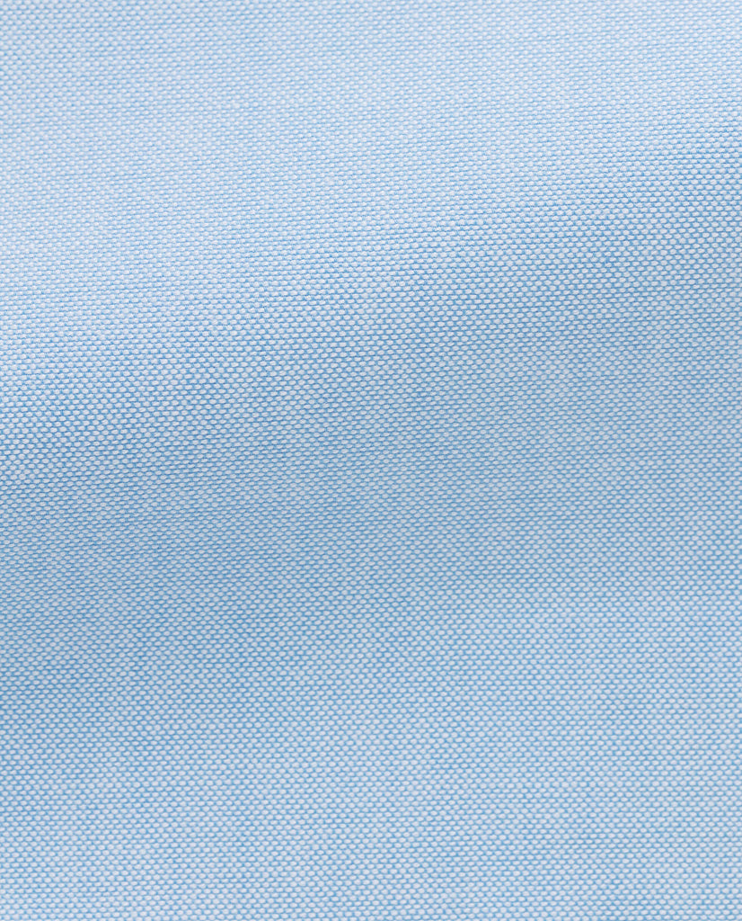 Somelos Baby Blue Cotton Oxford Stretch Informal
