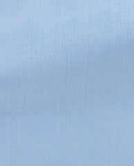 Albini Mid Blue Fine Twill 365 Easy Care Fine Cotton