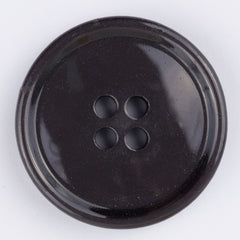 Button 30 Galalith Dark Grey