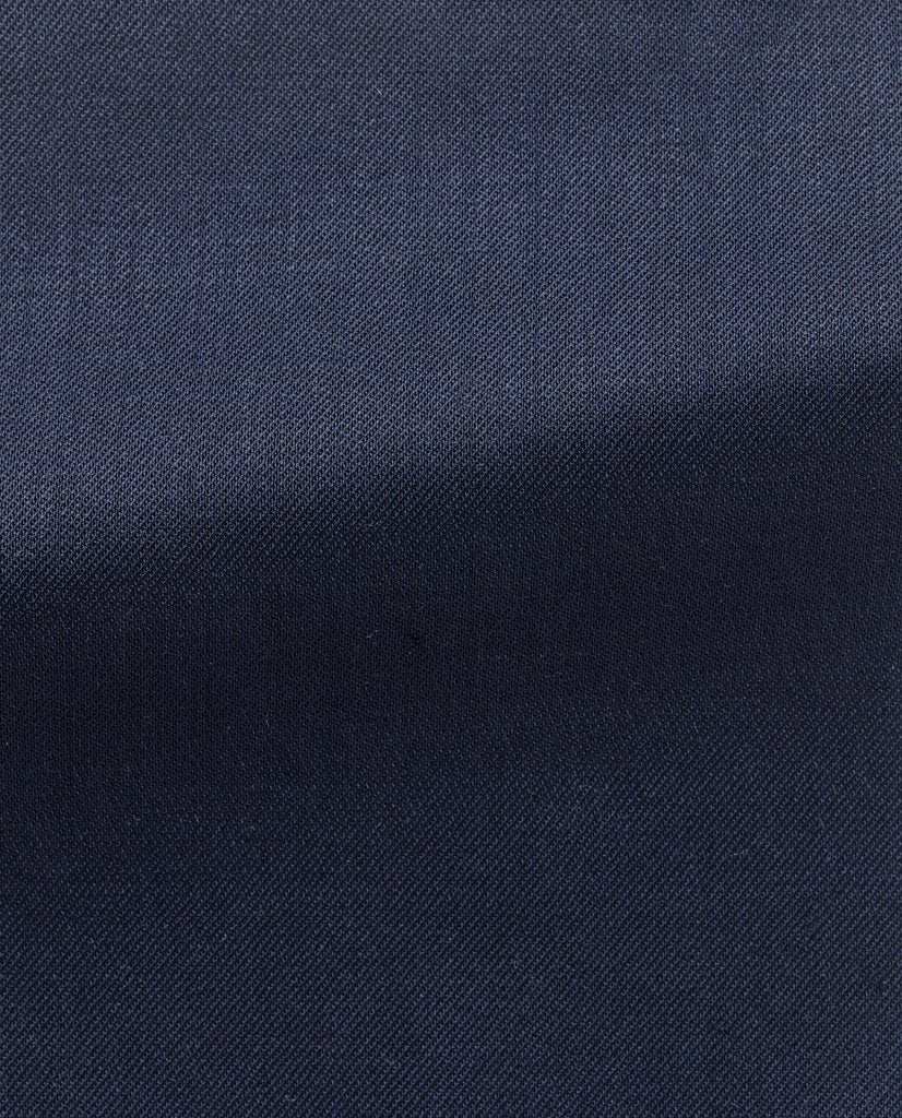 Marzotto 365 Merino Wool Stretch Mid Blue Twill