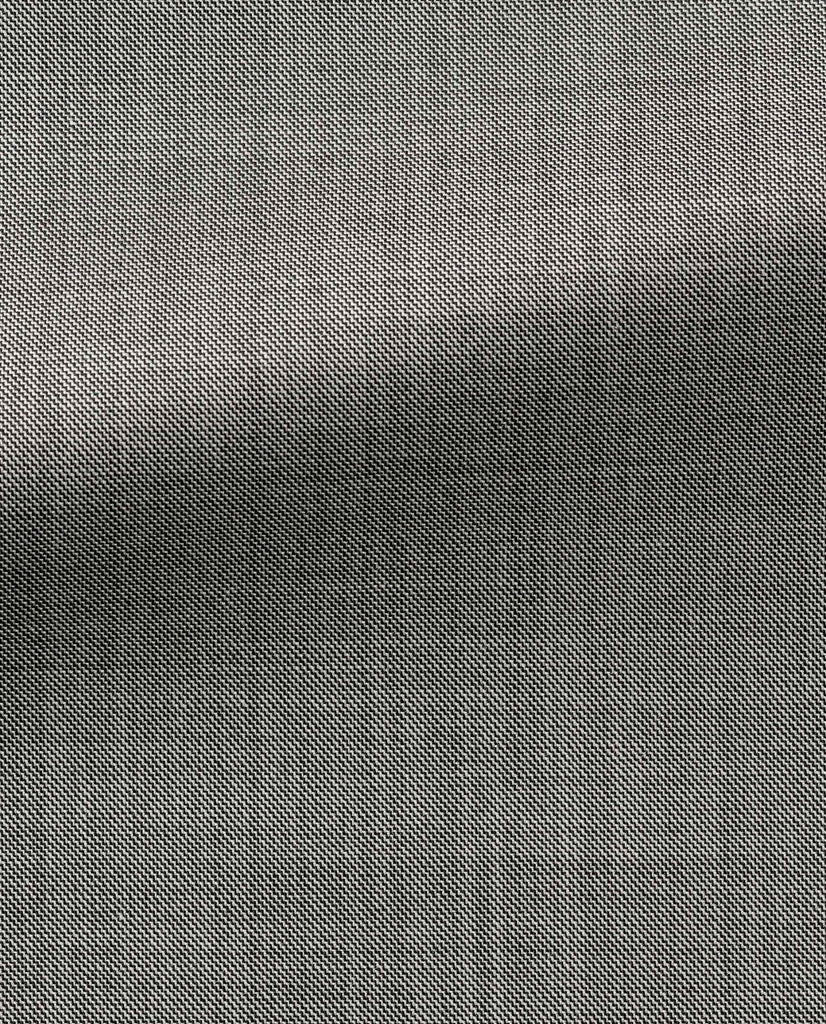 Marzotto 365 Merino Wool Stretch Light Grey Mélange Twill