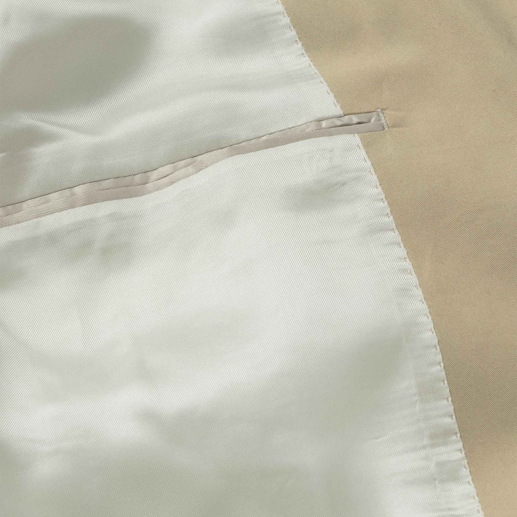 Larusmiani Sand Stretch Cotton Fine Gabardine