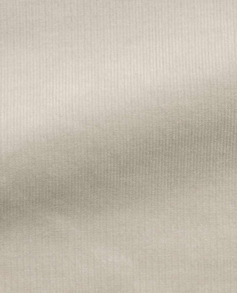 Olimpias Light Grey Cotton & Lyocell Corduroy Stretch