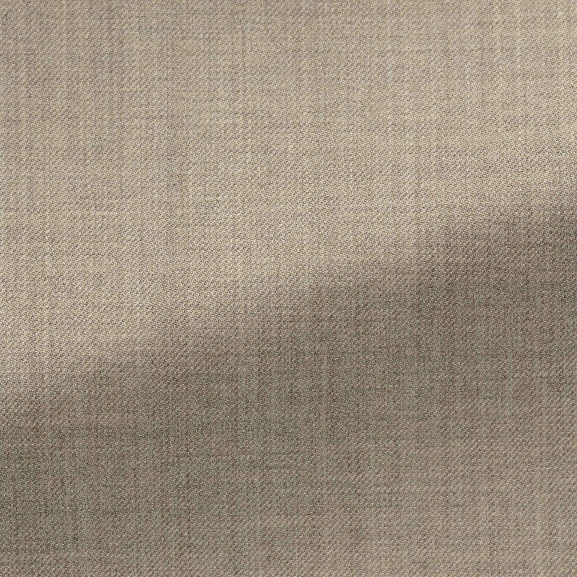 Angelico 365 Doppio Ritorto S130 Merino Wool Light Taupe Twill Mélange