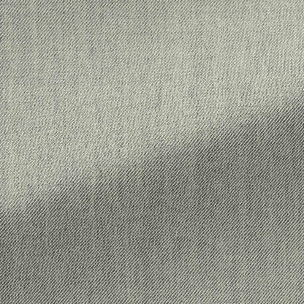 Angelico 365 Doppio Ritorto S130 Merino Wool Smoke Grey Twill Mélange