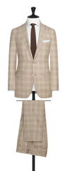 Possen Collection Sand S130 Wool With Beige Check Inspiration