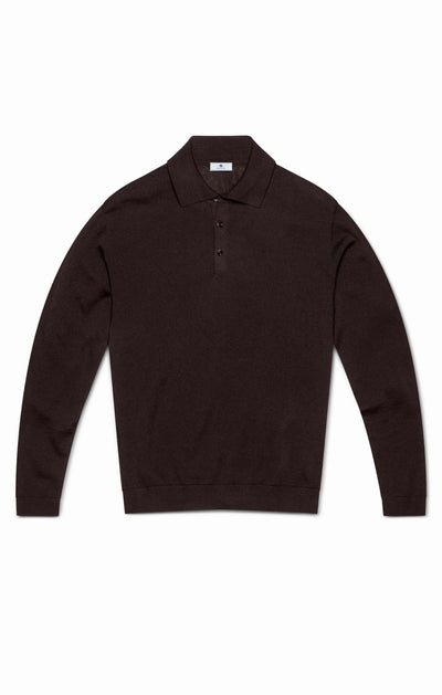 Tollegno 1900 Tollegno Dark Brown Extra Fine Merino Wool