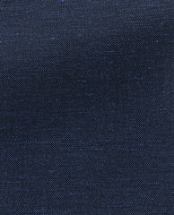 Weba Dark Denim Blue Cotton & Linen Chambray