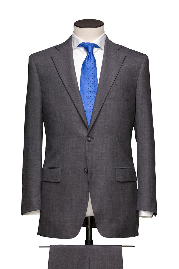 Barberis Canonico 365 Essentials Merino Wool Anthracite Sharkskin