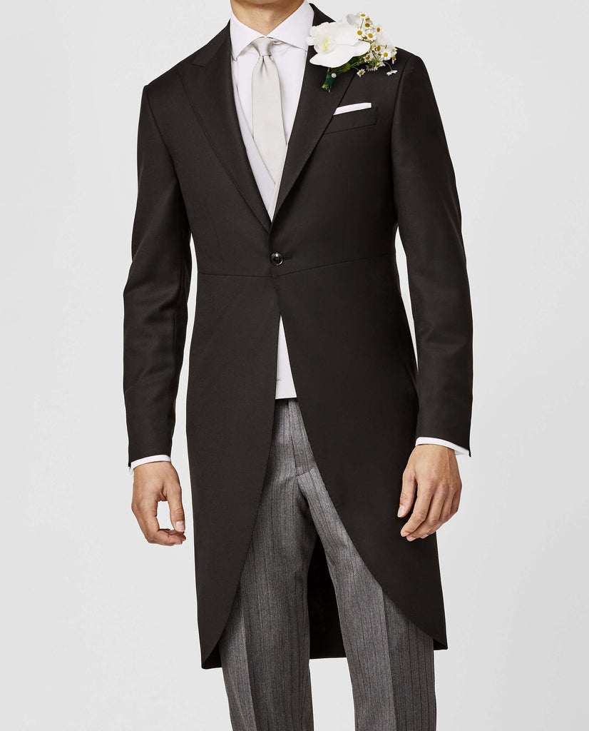 Zignone Black S120 Merino Wool Sablé