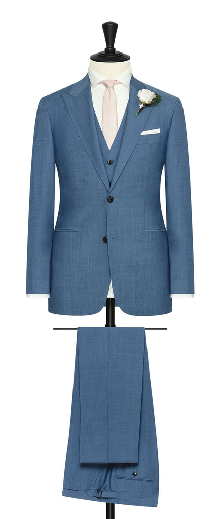 Angelico light blue solaro s100 wool Inspiration