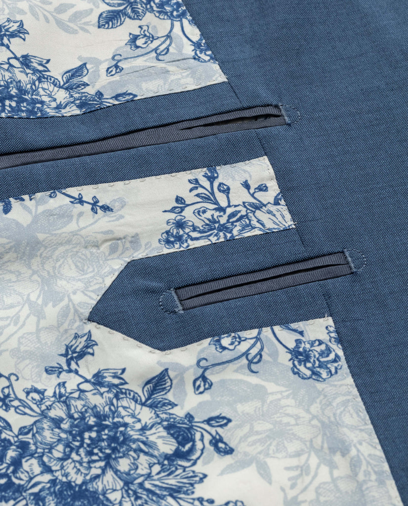 Angelico Light Powder Blue Solaro S100 Merino Wool