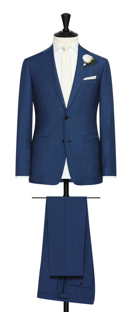 Angelico royal blue solaro s100 wool Inspiration