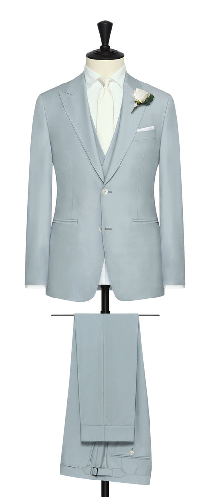 Zignone light grey s100 wool faille Inspiration