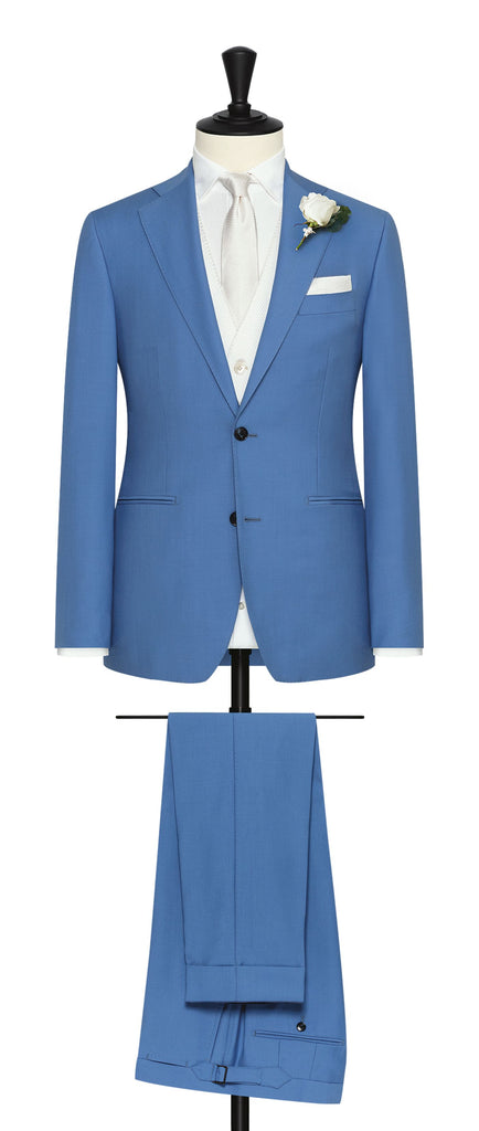 Zignone dusty blue s100 wool faille Inspiration