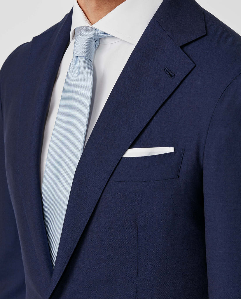 Angelico Neapolitan Blue Solaro S100 Tropical Wool