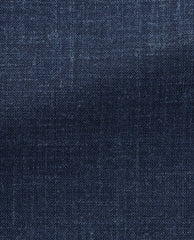 Paulo Oliveira Dark Blue Wool & Linen Stretch