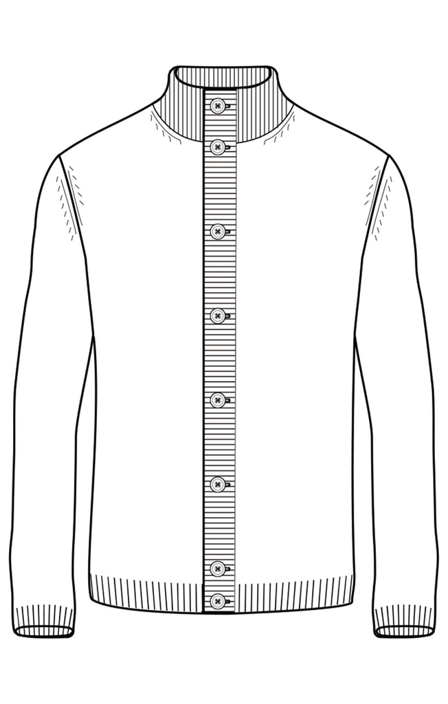 Tollegno Mid Brown Mélange Extra Fine Merino Wool