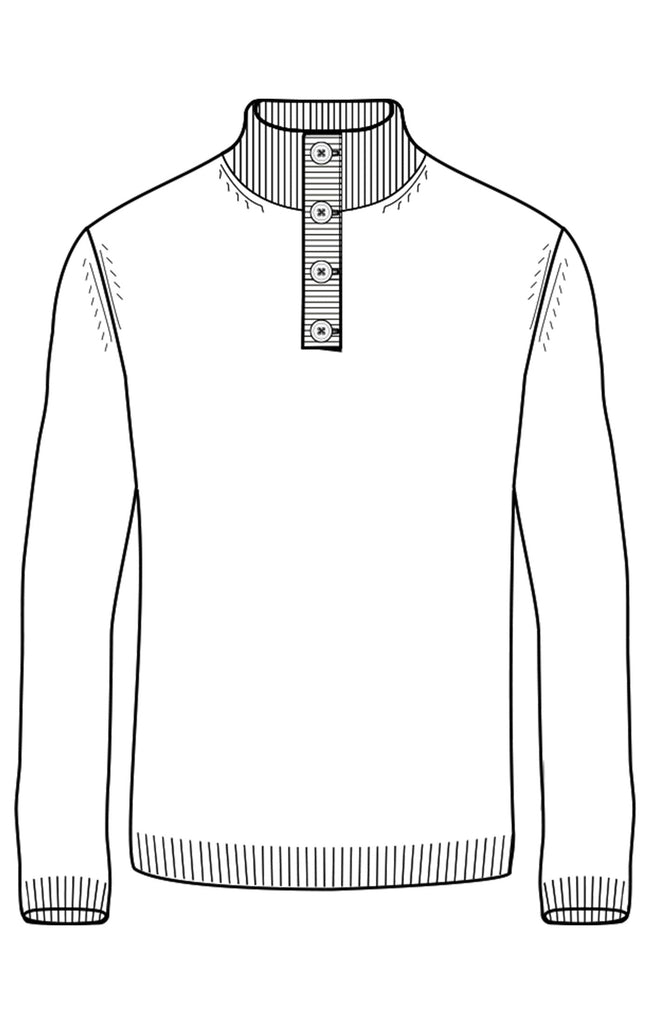 Papi Fabio Light Blue Wool & Cashmere Knit