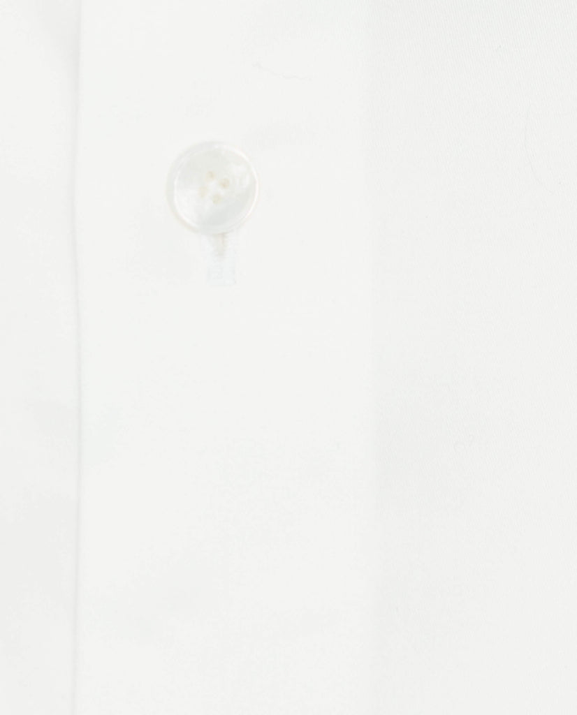 Albini Ivory Satin Twill 365 Easy Care Fine Cotton