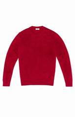 red extra fine merino Made to measure Knitwear