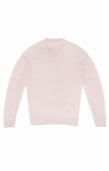 light pink extra fine merino Made to measure Knitwear