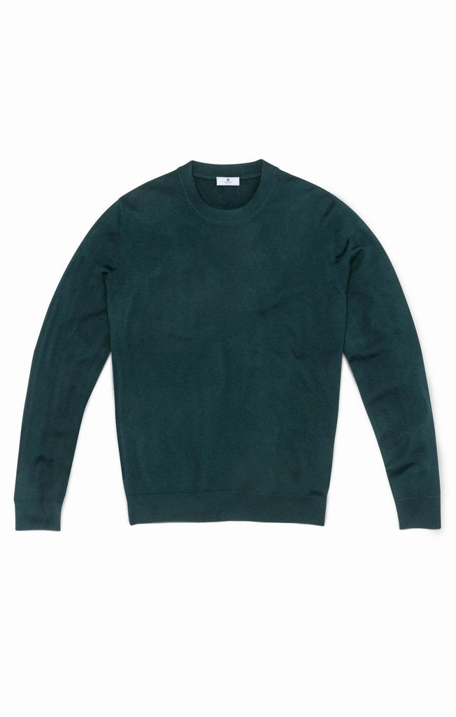 bottle green extra fine merino Made to measure Knitwear