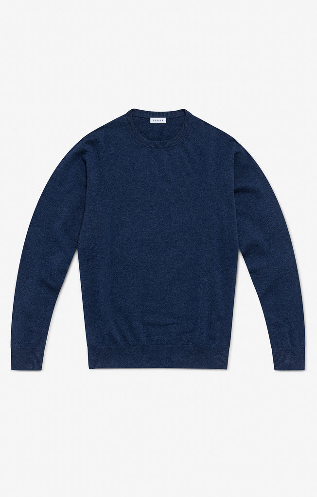 Carriagi Mid Blue Pure Cashmere