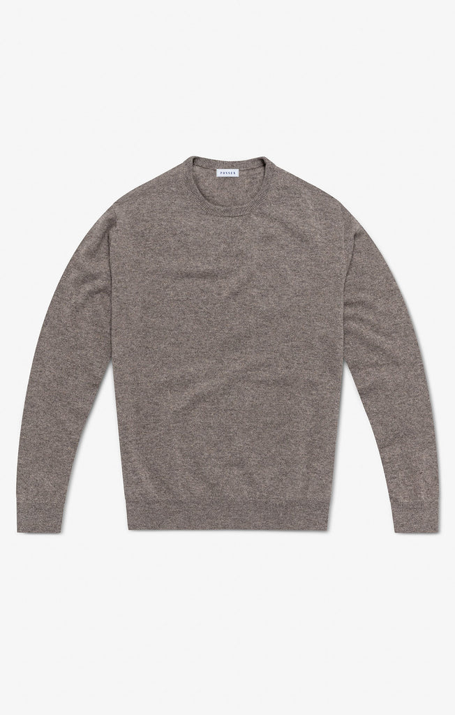Cariaggi Dark Taupe Pure Cashmere