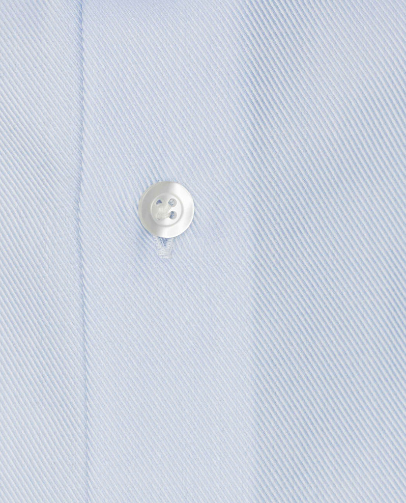 Thomas Mason Journey Light Blue Two Ply Egyptian Cotton Fine Twill