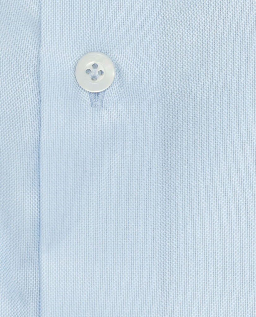 Albini Light Blue Oxford 365 Easy Care Fine Cotton