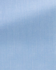 Canclini Light Blue Flannel Fine Twill Organic Cotton Natural Stretch Easy Care