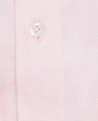Albini Light Pink Royal Oxford 365 Easy Care Fine Cotton