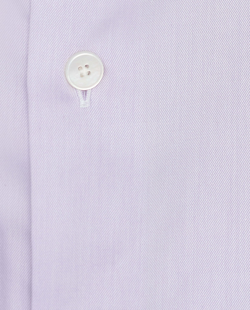 Albini Light Purple Twill 365 Easy Care Fine Cotton