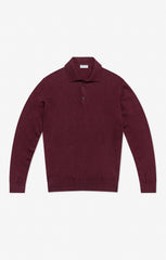 Filartex Burgundy Cotton & Cashmere Knit