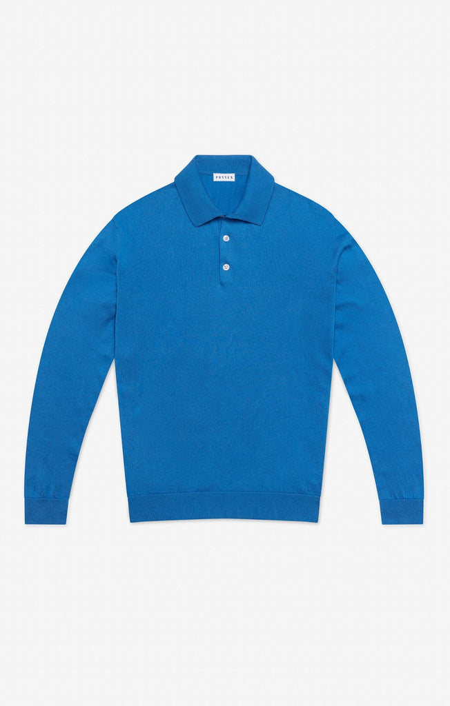 Filartex Azure Blue Cotton & Cashmere Knit