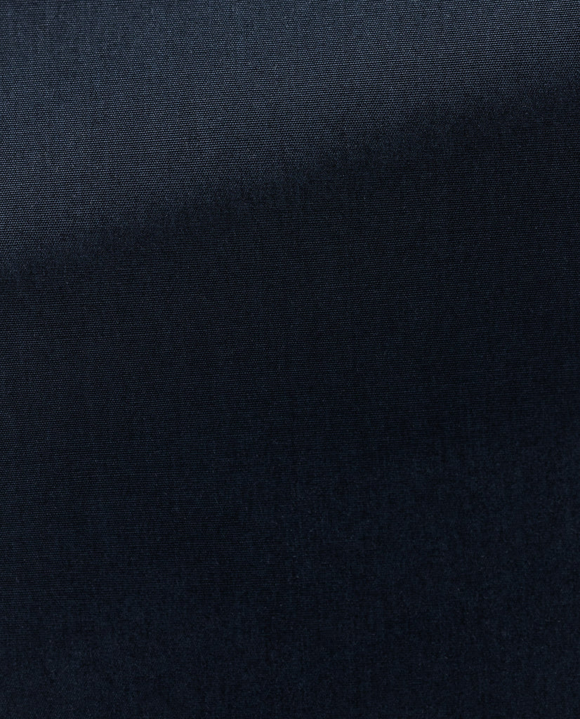 Thomas Mason Midnight Blue Compact Two-Ply Cotton Easy Care Poplin