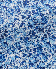 Thomas Mason Mixed Blue Floral Print Light Poplin Summer Cotton
